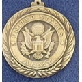 1.5" Stock Cast Medallion (Army)